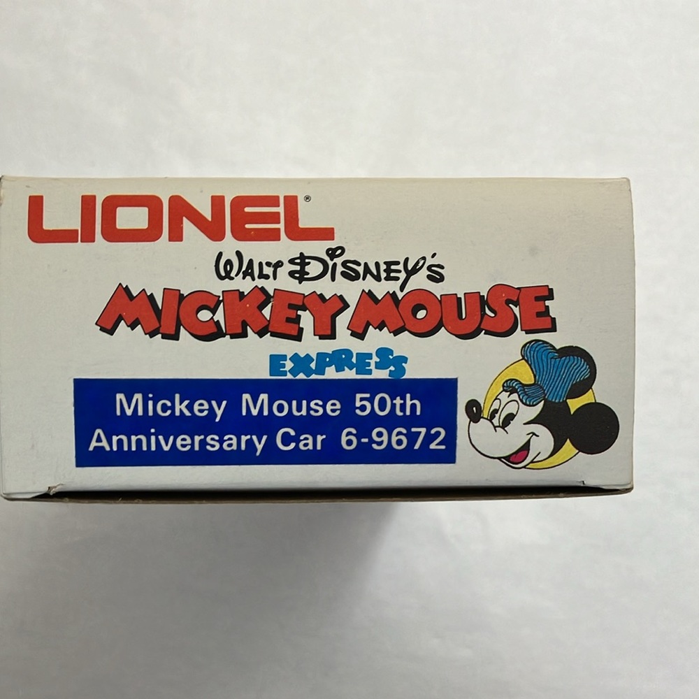 Lionel 6-9672 Mickey Mouse 50th Anniversary Hi-Cube Boxcar - NEW - Picture 6 of 10
